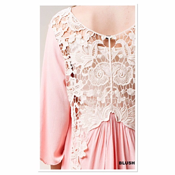 🎉HP🎉PINK DRESS CROCHET - Picture 4 of 4